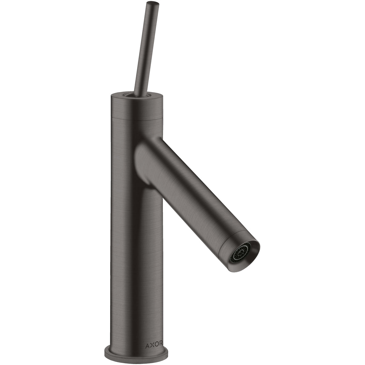 סוללת פרח לכיור רחצה כולל ונטיל AXOR Starck Single lever basin mixer 90 with pin handle and waste set