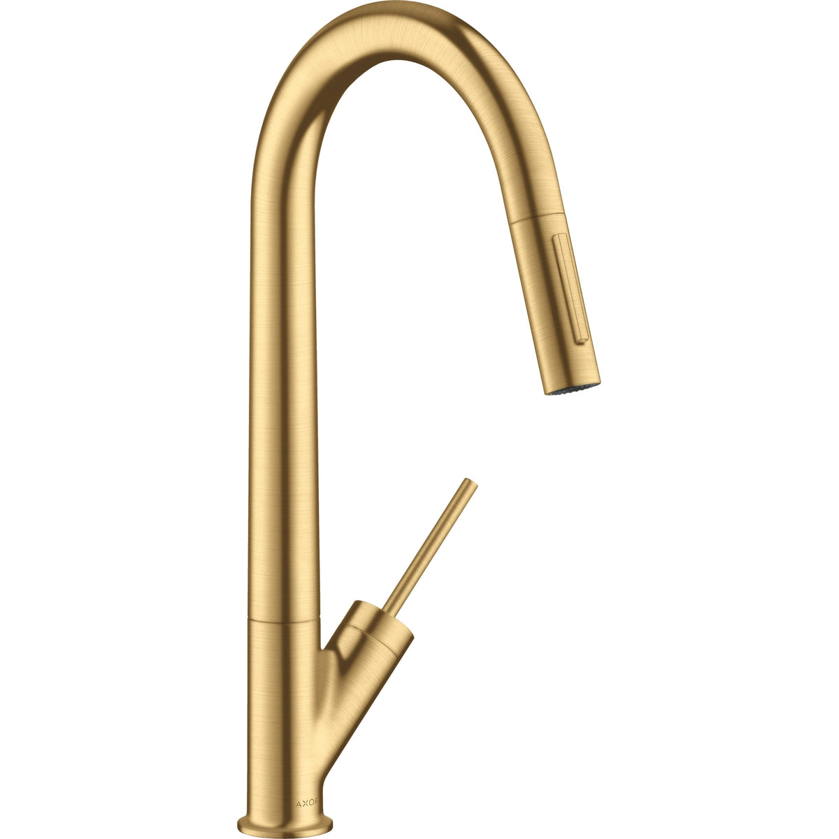 ברז מטבח נשלף עם 2 מצבי זרימה אקסור AXOR Starck Single lever kitchen mixer 270 with pull-out spray