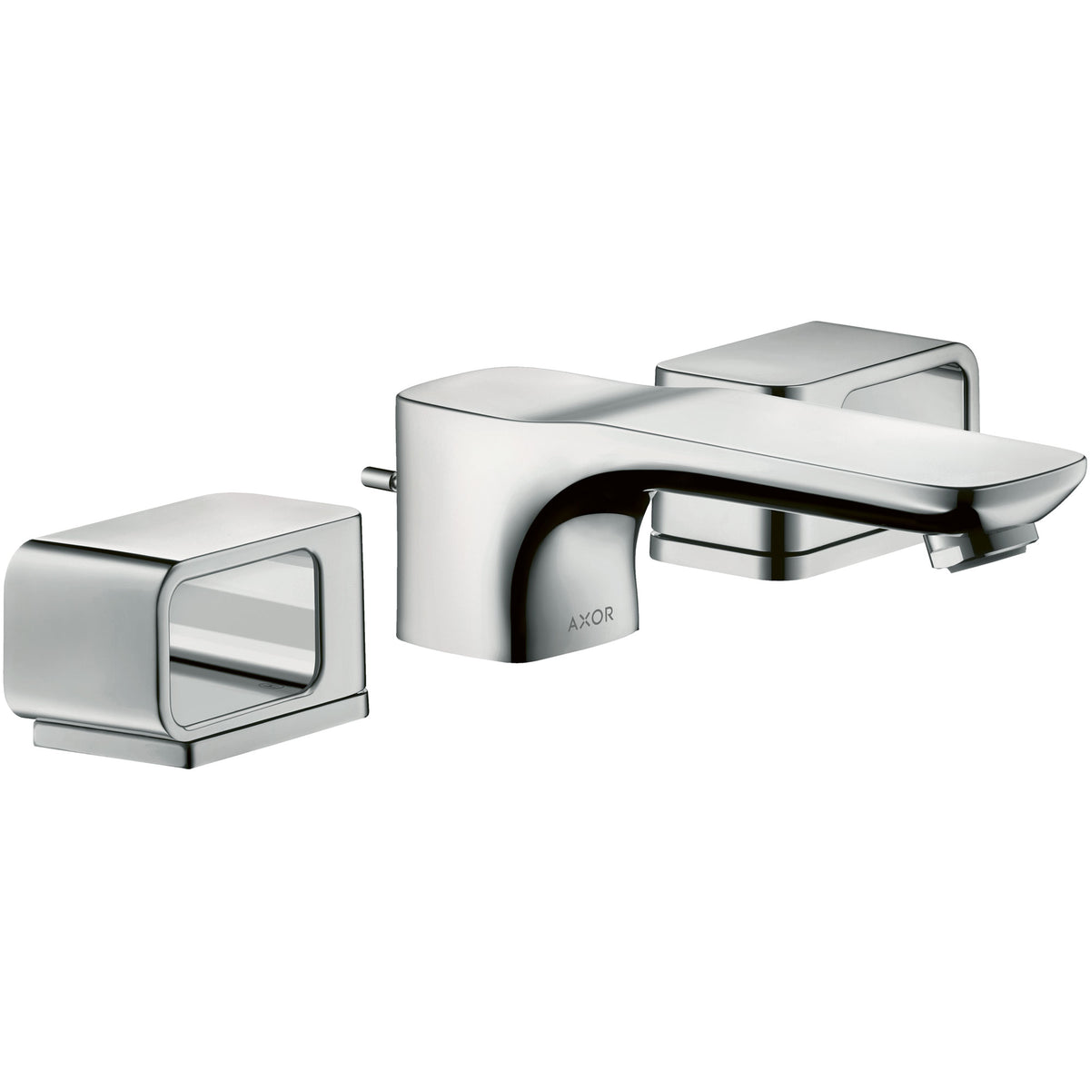 סוללת פרח לכיור רחצה 3 חורים כולל ונטילAXOR Urquiola 3-hole basin mixer 50 with escutcheons and pop-up waste set