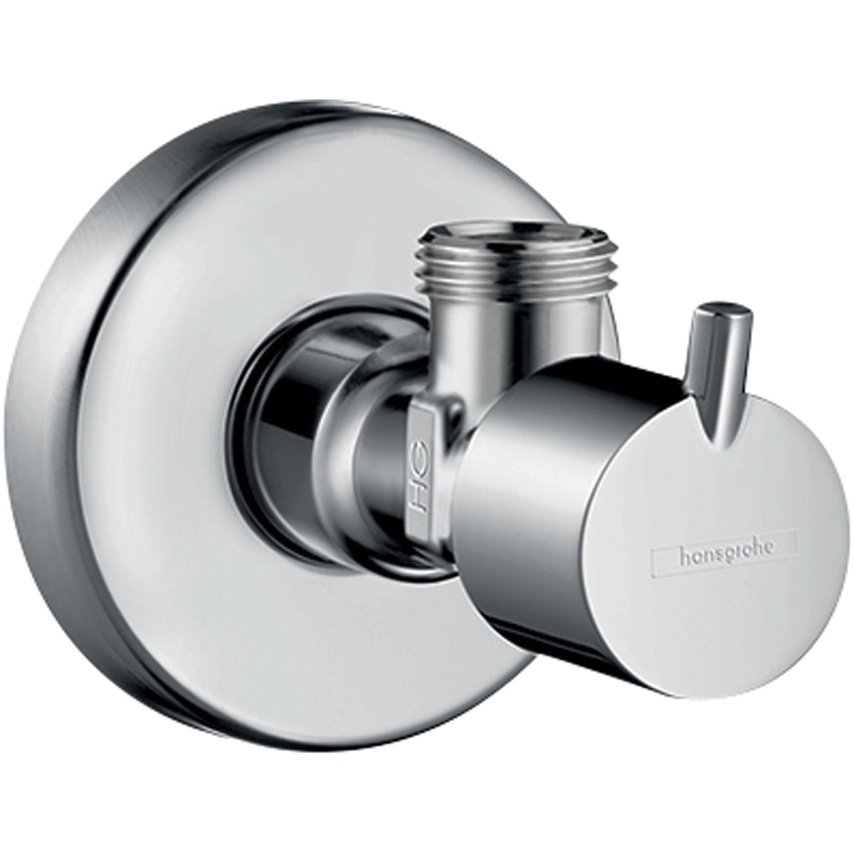 ברז ניל דקורטיבי בסגנון S HG angle valve S-Design chromeAngle valve S outlet G 3/8