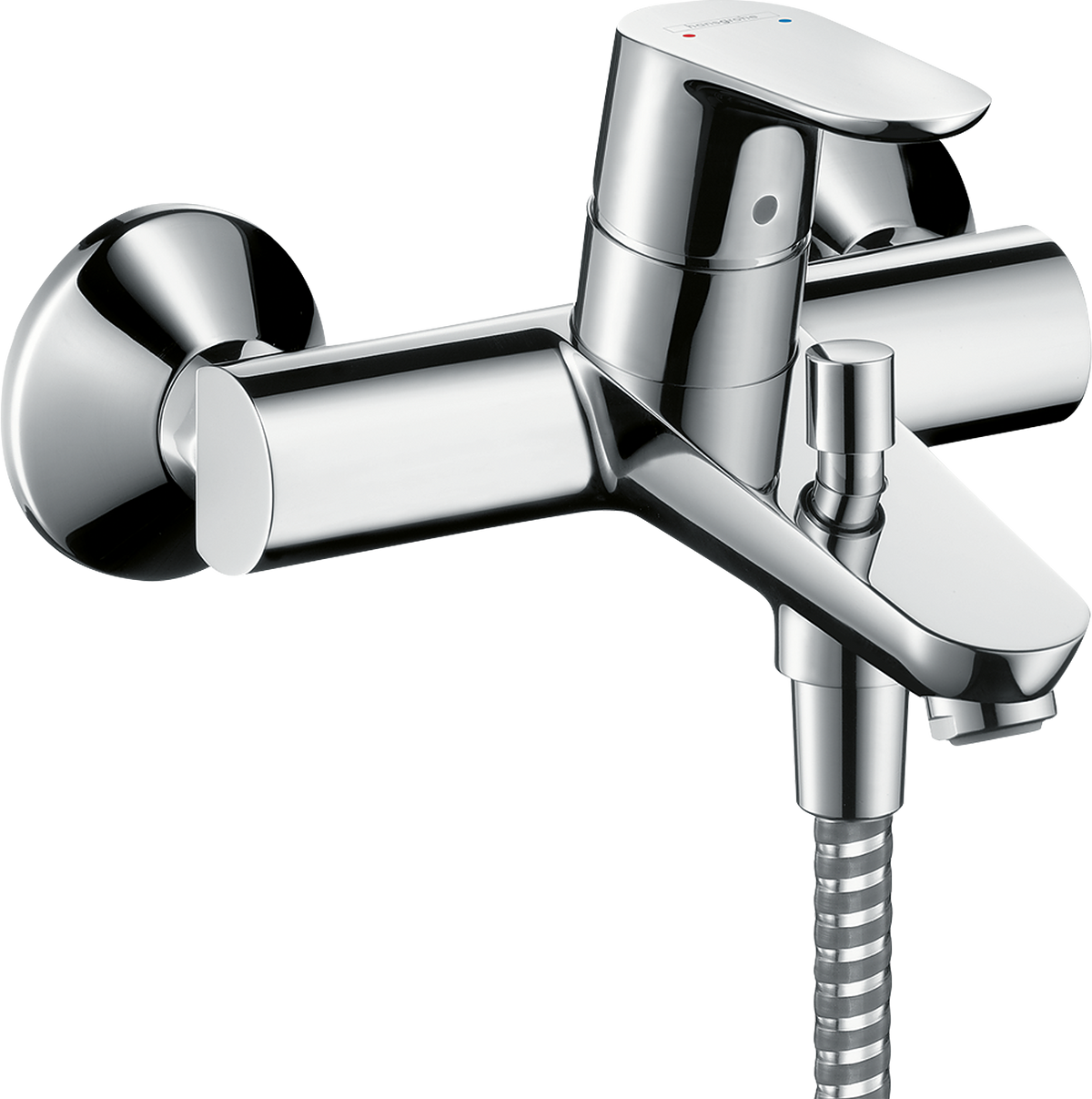 ברז אמבטיה הנס גרואה Hansgrohe Focus Single lever bath mixer for exposed installation with 2 flow rates