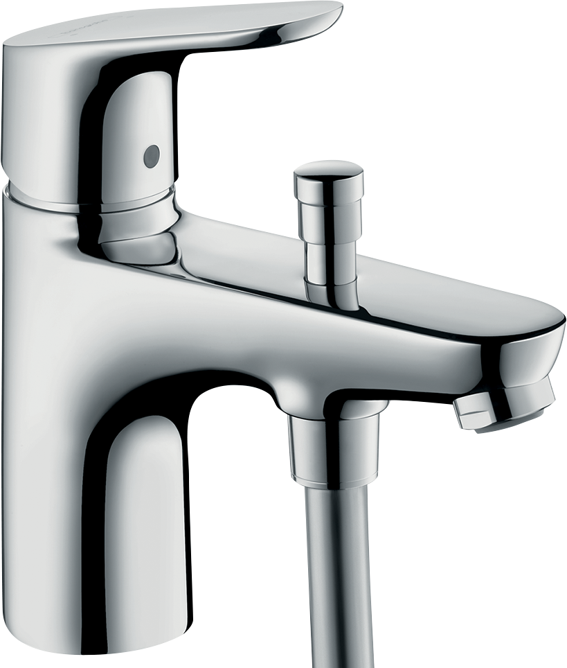 ברז אמבטיה ומקלחת הנס גרואה Hansgrohe Focus Single lever bath and shower mixer Monotrou with 2 flow rates