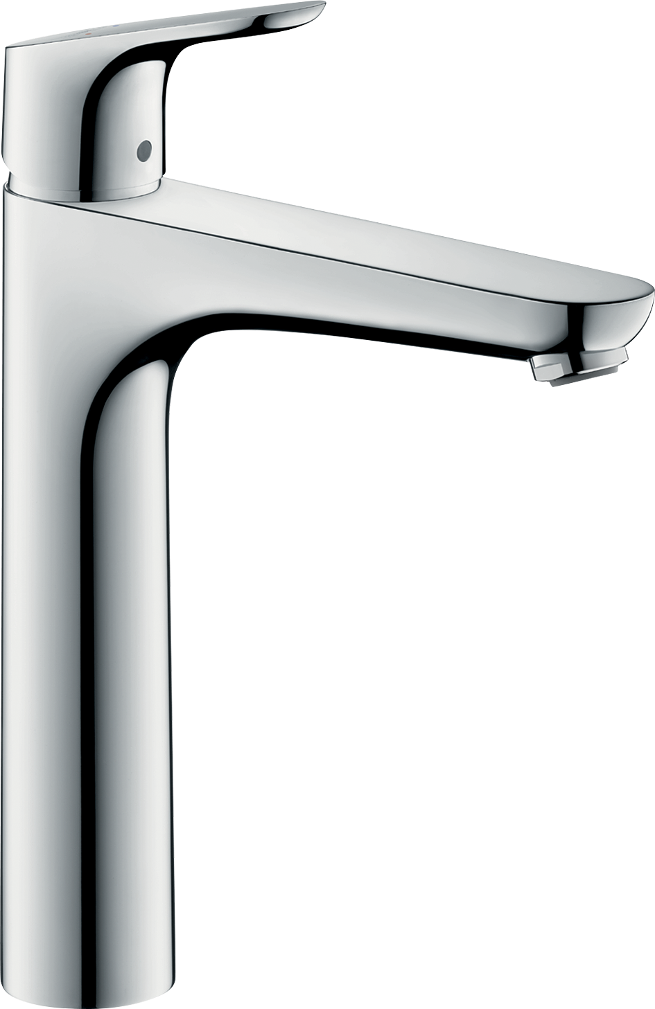 ברז כיור עם מערכת ניקוז הנס גרואה Hansgrohe Focus Single lever basin mixer 190 CoolStart with 2 flow rates with pop-up waste set
