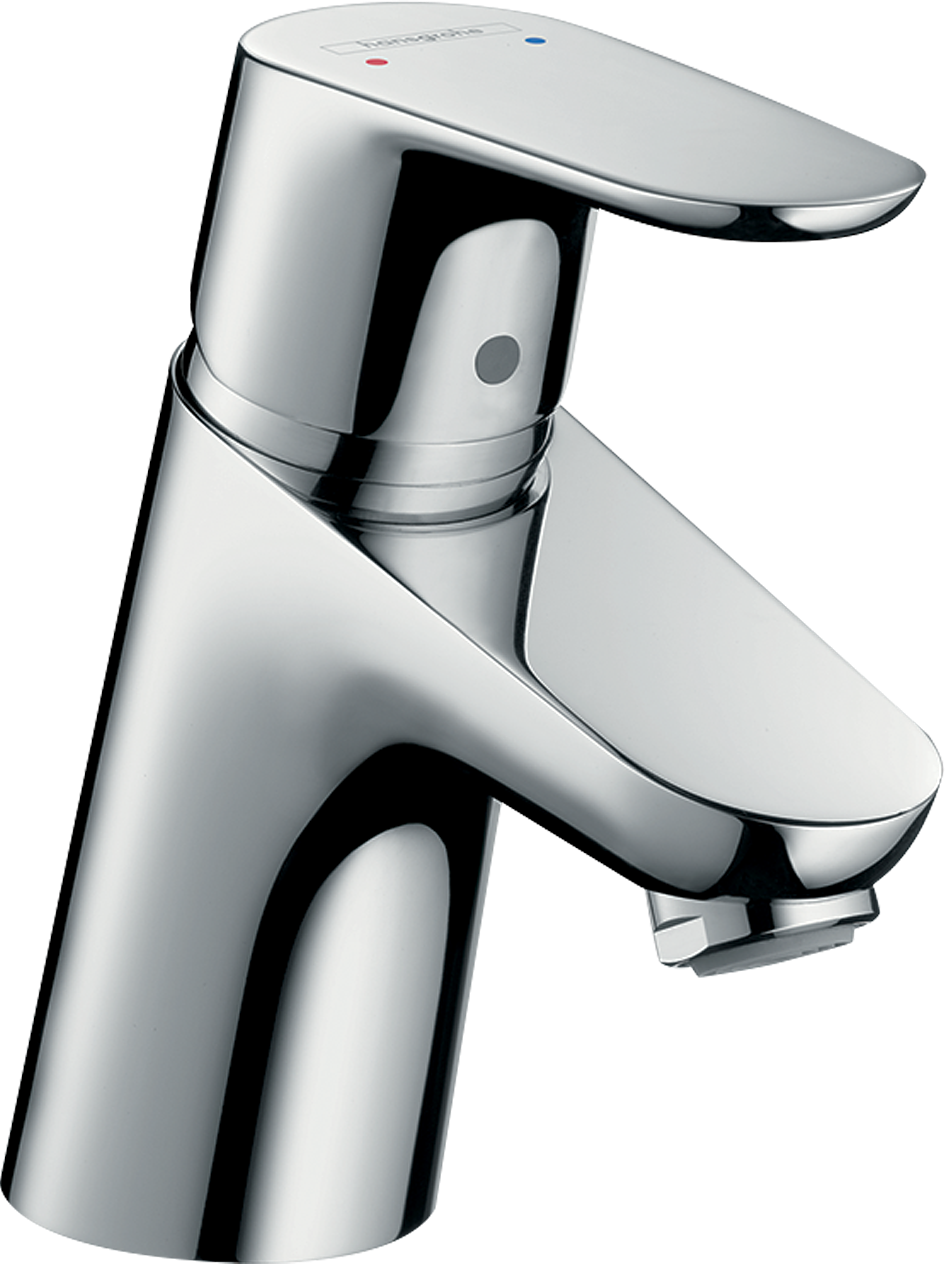 ברז כיור ללא מערכת ניקוז הנס גרואה Hansgrohe Focus Single lever basin mixer 70 without waste set