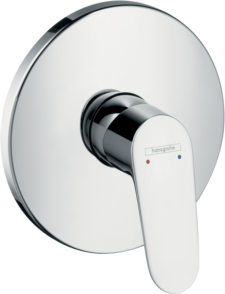 כיסוי חיצוני לאינטרפוץ 3 דרך הנס גרואה Hansgrohe Focus Single lever shower mixer HighFlow for concealed installation for iBox universal