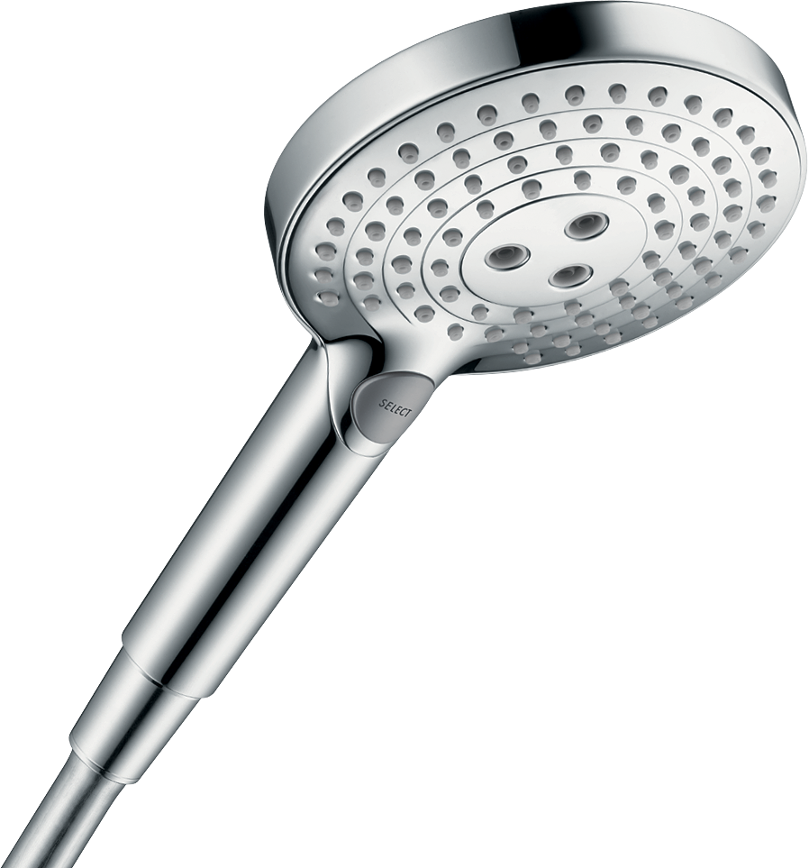 מזלף יד 3 מצבי זרימה הנס גרואה Hansgrohe Raindance Select S Hand shower 120 3jet EcoSmart