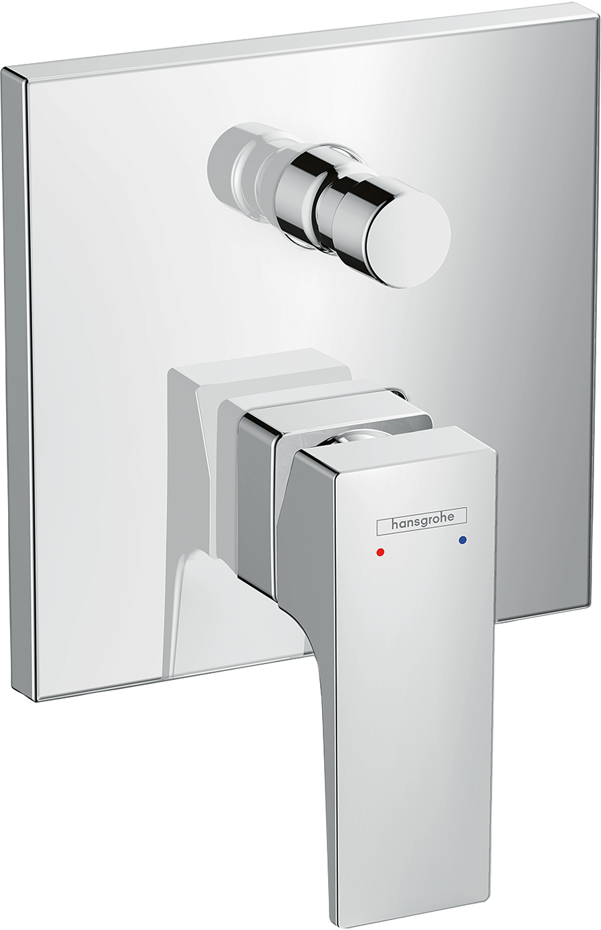 כיסוי חיצוני לאינטרפוץ 4 דרך הנס גרואה Hansgrohe Metropol Single lever bath mixer for concealed installation with lever handle and integrated security combination according to EN1717 for iBox universal