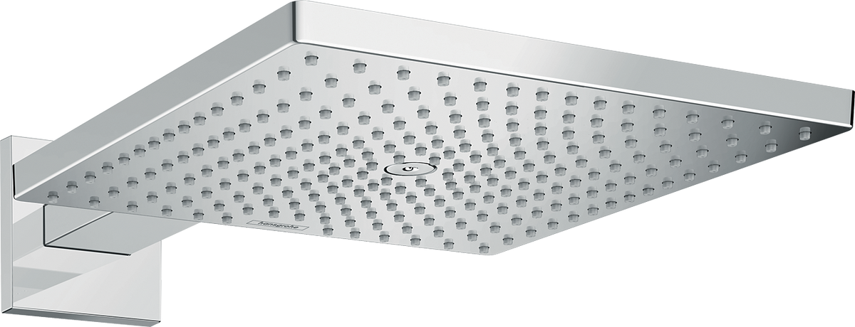ראש מקלחת עם זרוע הנס גרואה Hansgrohe Raindance E Overhead shower 300 1jet EcoSmart with shower arm