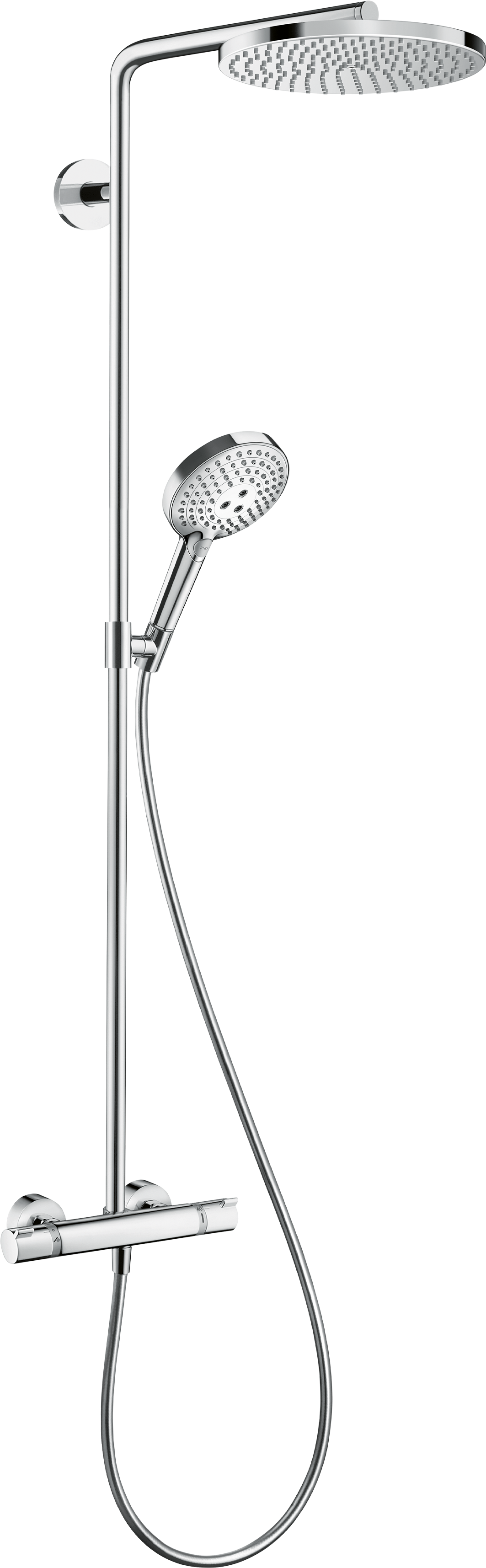 Raindance S Showerpipe 240 1jet PowderRain EcoSmart with thermostat