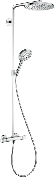 Raindance S Showerpipe 240 1jet PowderRain EcoSmart with thermostat