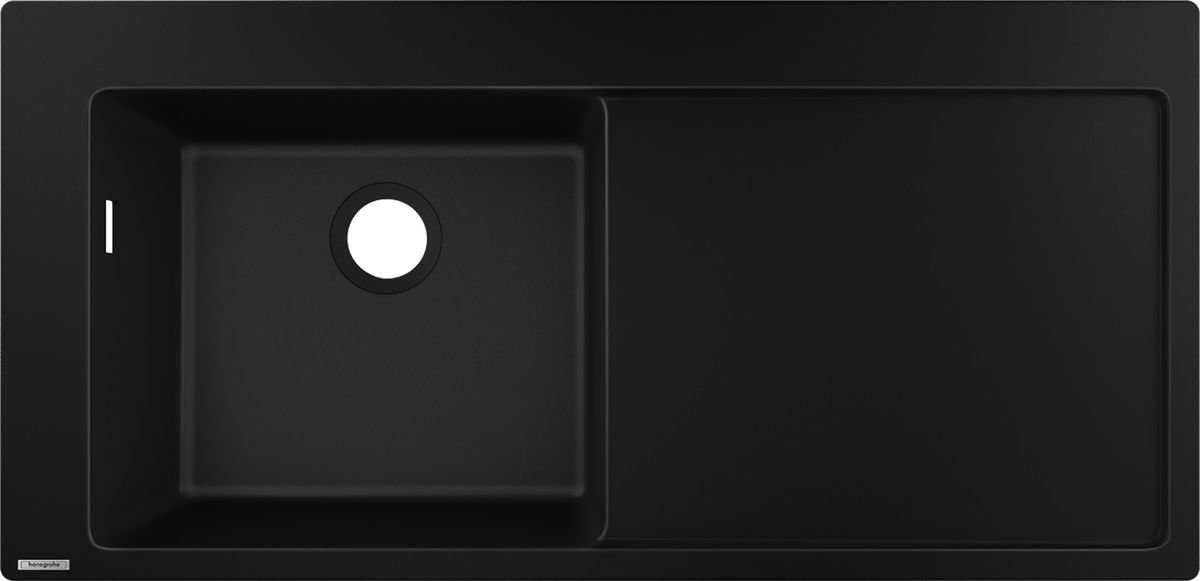 כיור מטבח הנס גרואה Hansgrohe S51 S5110-F450 Built-in sink 450 with drainboard right