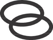אטם הנס גרואה Hansgrohe O-ring seal 11x2mm