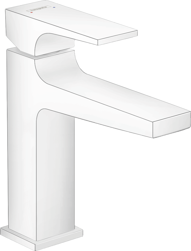 metropol-single-lever-basin-mixer-with-lever-handle-and-push-open-waste-setMatt White32507700