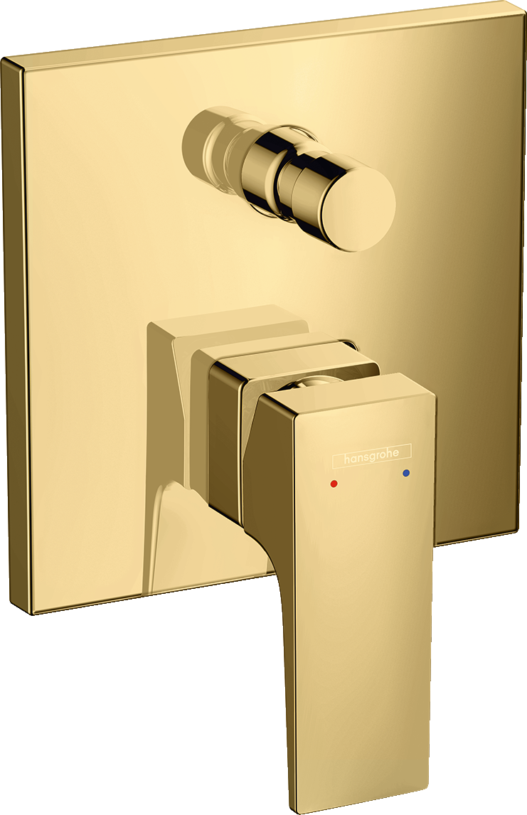 כיסוי חיצוני לאינטרפוץ 4 דרך הנס גרואה Hansgrohe Metropol Single lever bath mixer for concealed installation with lever handle and integrated security combination according to EN1717 for iBox universal