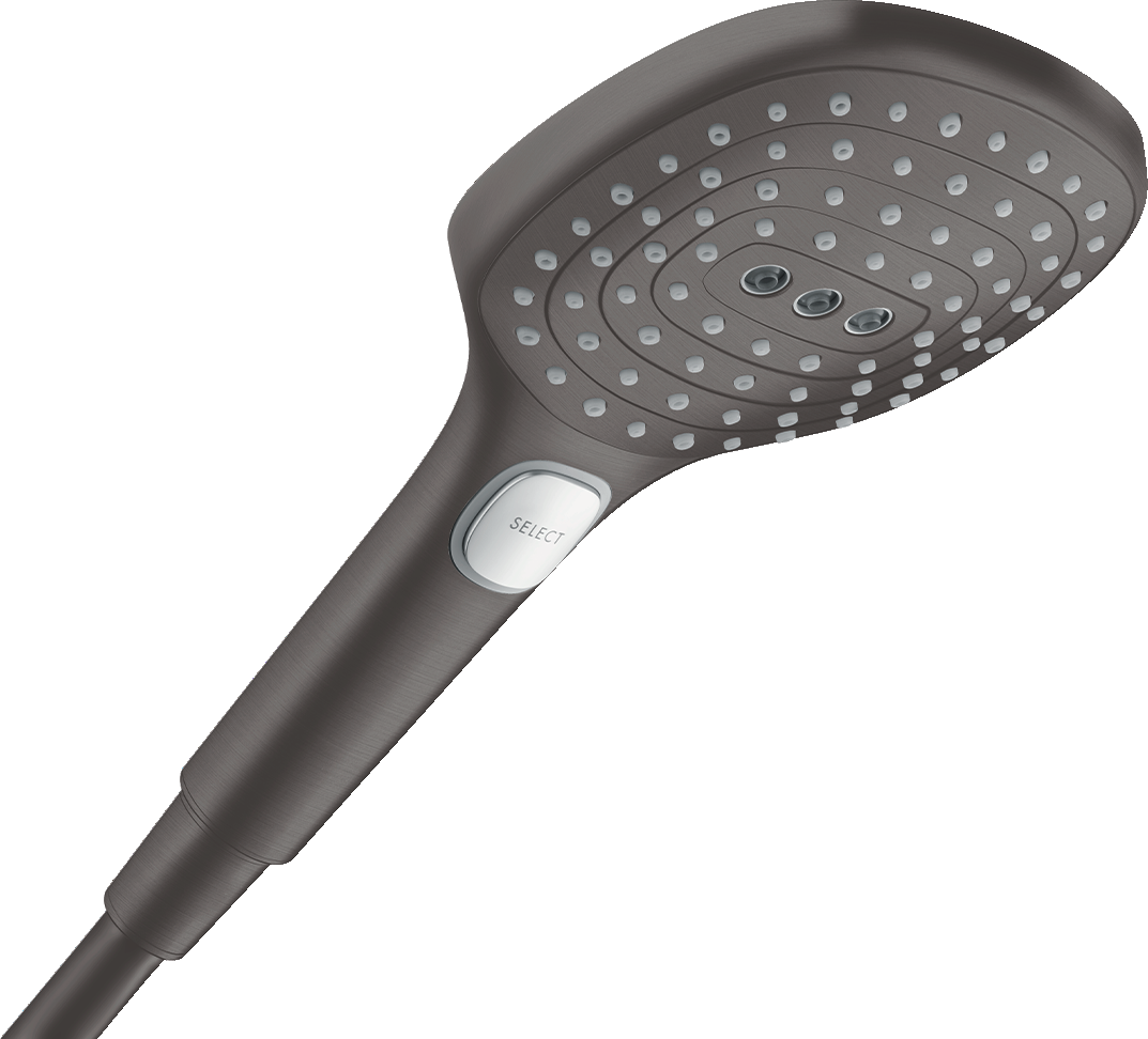 מזלף יד 3 מצבי זרימה הנס גרואה Hansgrohe Raindance Select E Hand shower 120 3jet PowderRain EcoSmart