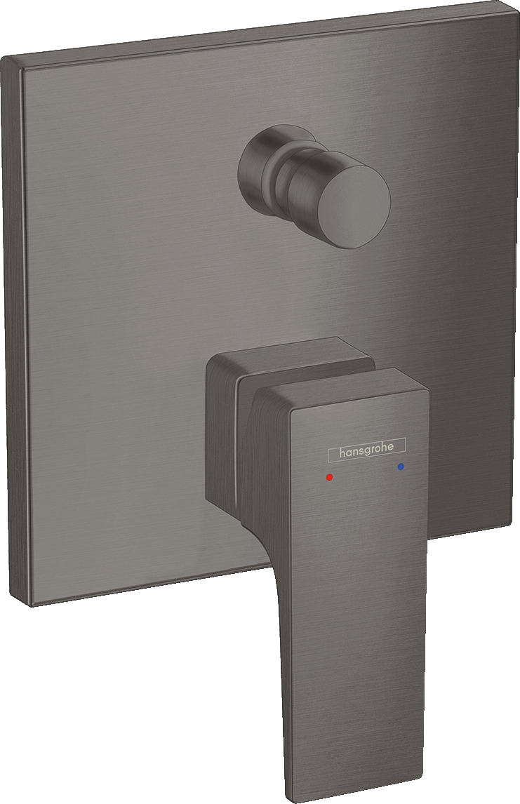כיסוי חיצוני לאינטרפוץ 4 דרך הנס גרואה Hansgrohe Metropol Single lever bath mixer for concealed installation with lever handle and integrated security combination according to EN1717 for iBox universal