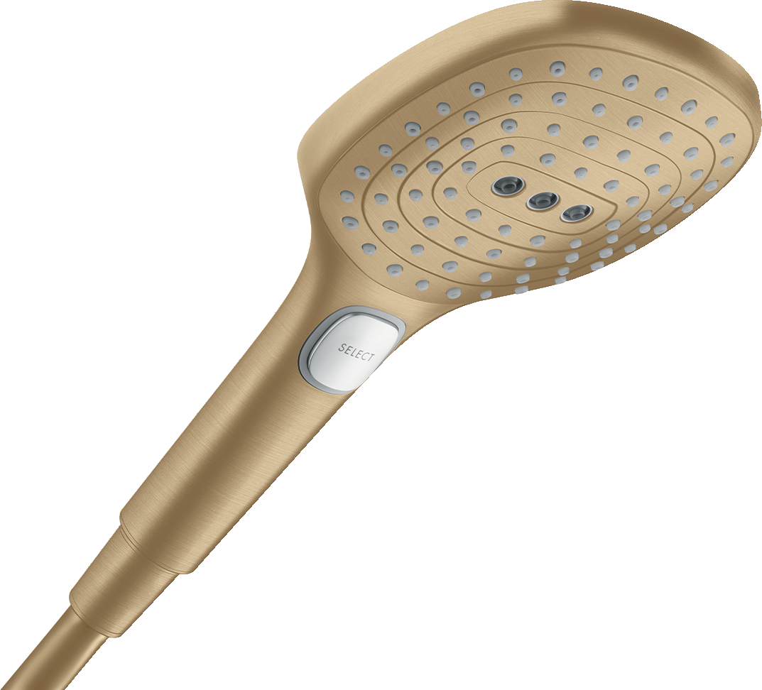מזלף יד 3 מצבי זרימה הנס גרואה Hansgrohe Raindance Select E Hand shower 120 3jet PowderRain EcoSmart