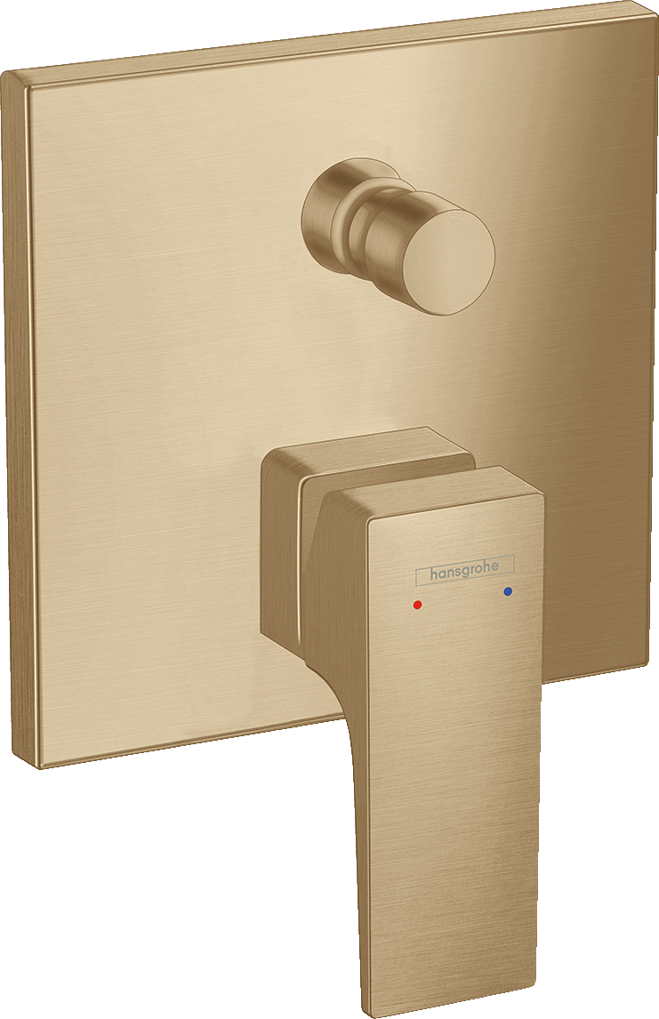 כיסוי חיצוני לאינטרפוץ 4 דרך הנס גרואה Hansgrohe Metropol Single lever bath mixer for concealed installation with lever handle and integrated security combination according to EN1717 for iBox universal