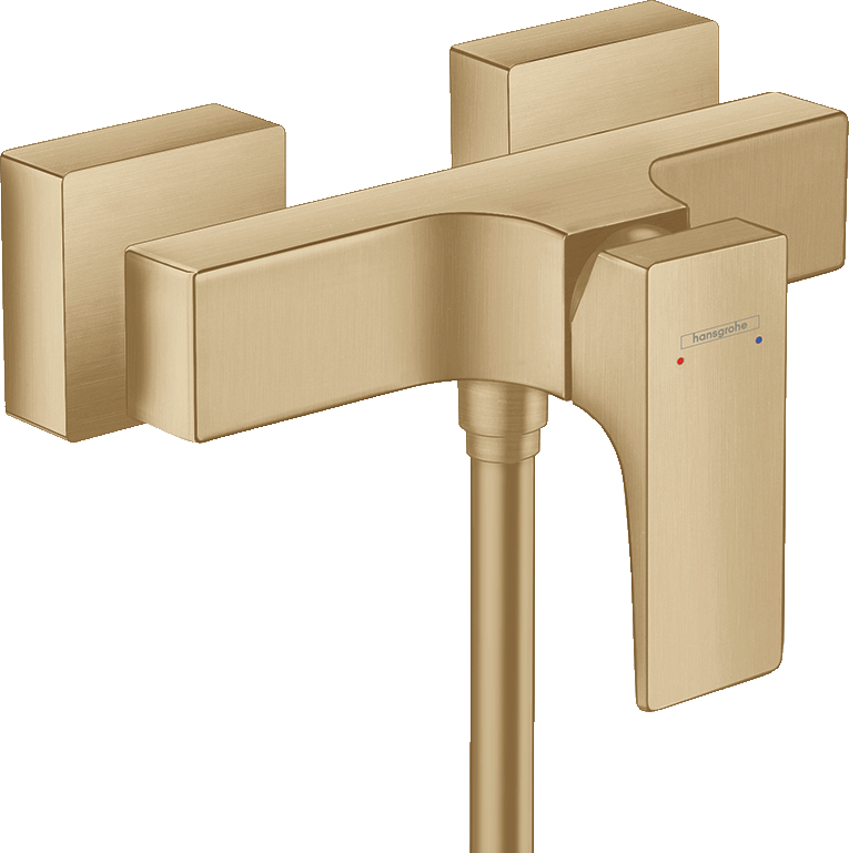 ברז סוללה חיצונית למקלחת ללא פיית מילוי Metropol Single lever shower mixer for exposed installation with lever handle