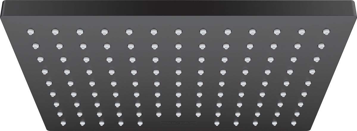 Hansgrohe Vernis Shape Overhead shower 230 1jet EcoSmart Matt Black 26283670