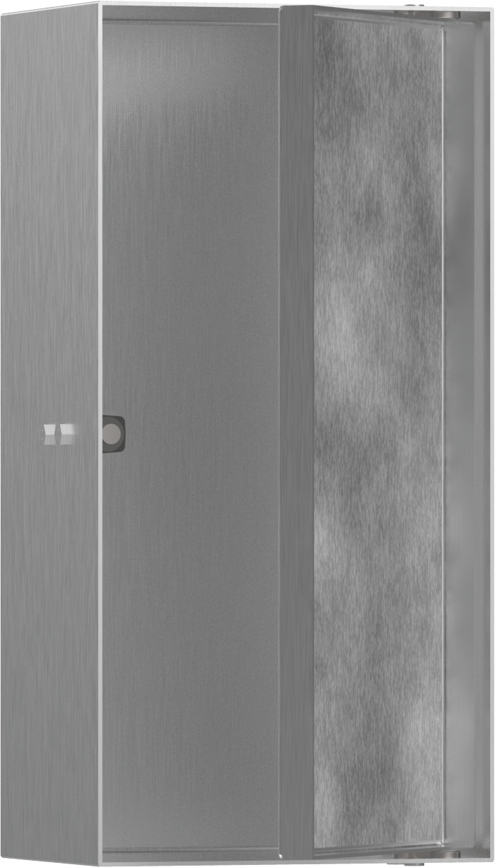 XtraStoris Rock Wall niche with tileable door 300/150/100