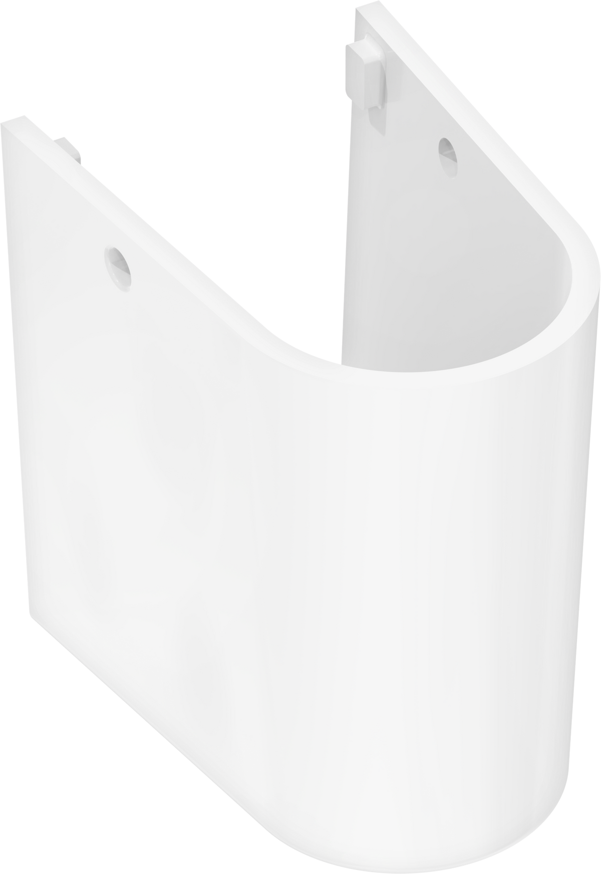 חצי רגל לכיור הנס גרואה Hansgrohe GladeLake S Half pedestal for wash basin