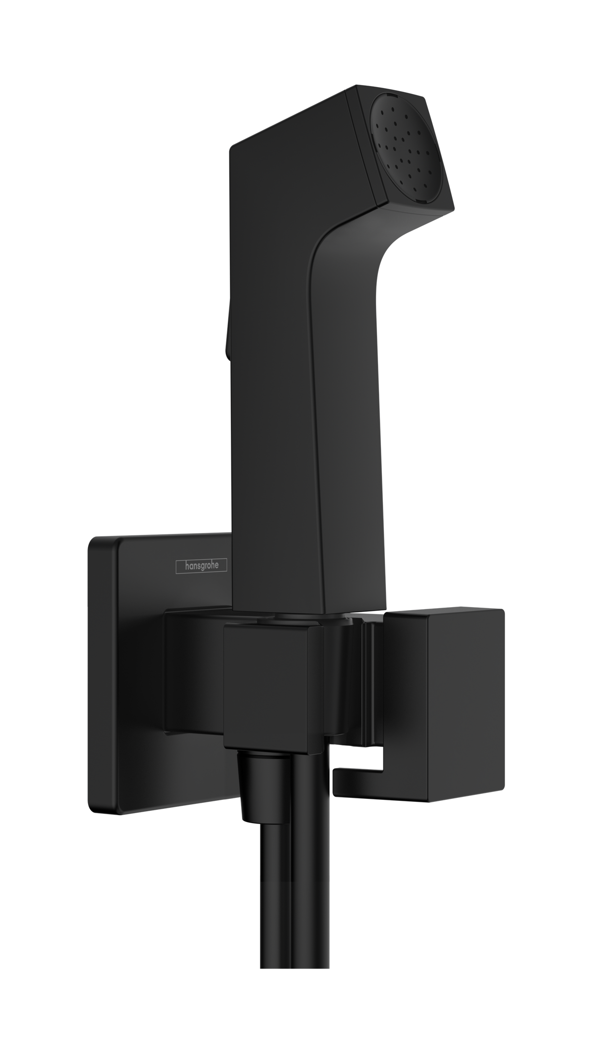 ברז בידה כולל מאחז וצינור Hansgrohe Bidette hand shower 1jet E EcoSmart for cold water with shower holder and hose 125 cm