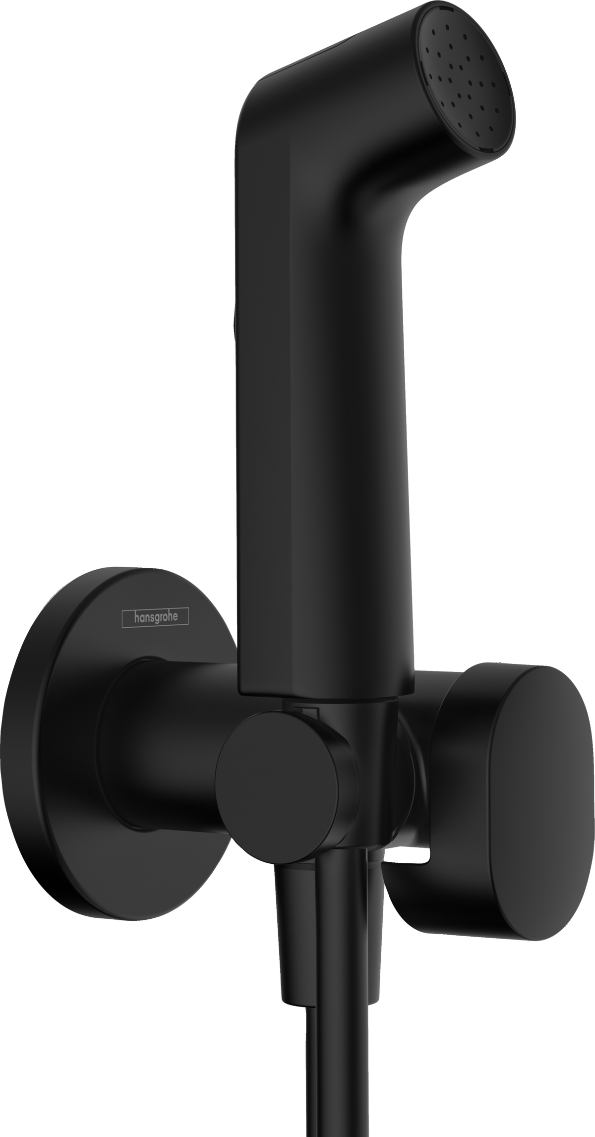 ברז בידה כולל מאחז וצינור HG Bidette S ww hose1250mm/port  29235180Bidette hand shower 1jet E EcoSmart for warm water with shower holder and shower hose 125 cm (Copy)