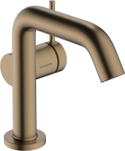 Hansgrohe Tecturis S Single lever basin mixer 110 Fine CoolStart EcoSmart+ without waste set Brushed Bronze 73321140