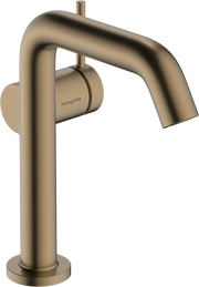 Hansgrohe Tecturis S Single lever basin mixer 150 Fine CoolStart EcoSmart+ without waste set Brushed Bronze 73341140