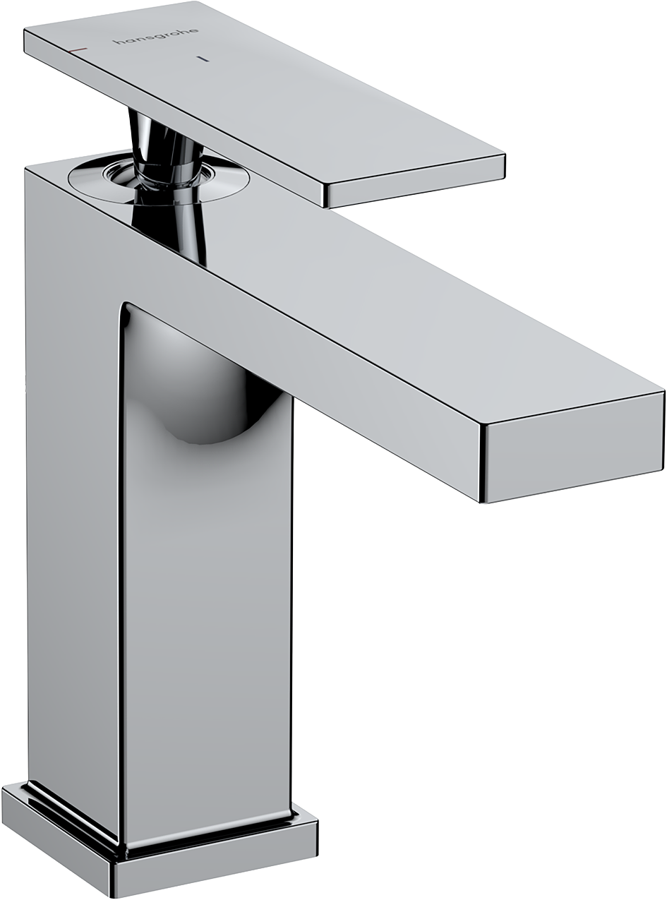 Tecturis E Single lever basin mixer 110 CoolStart with pop-up waste set