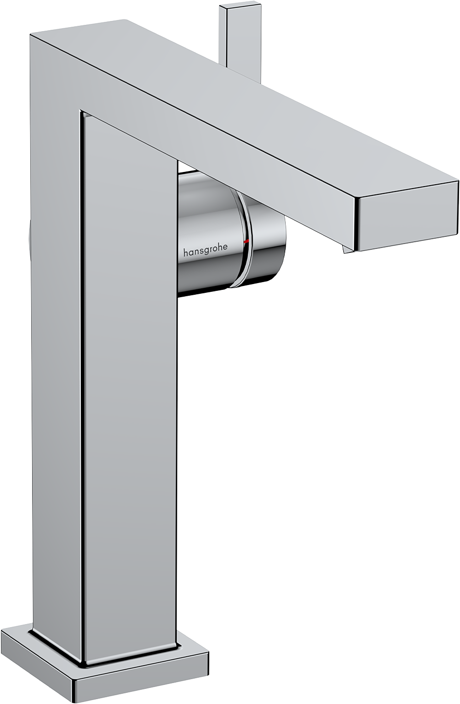 Tecturis E Single lever basin mixer 150 Fine CoolStart with push-open waste set