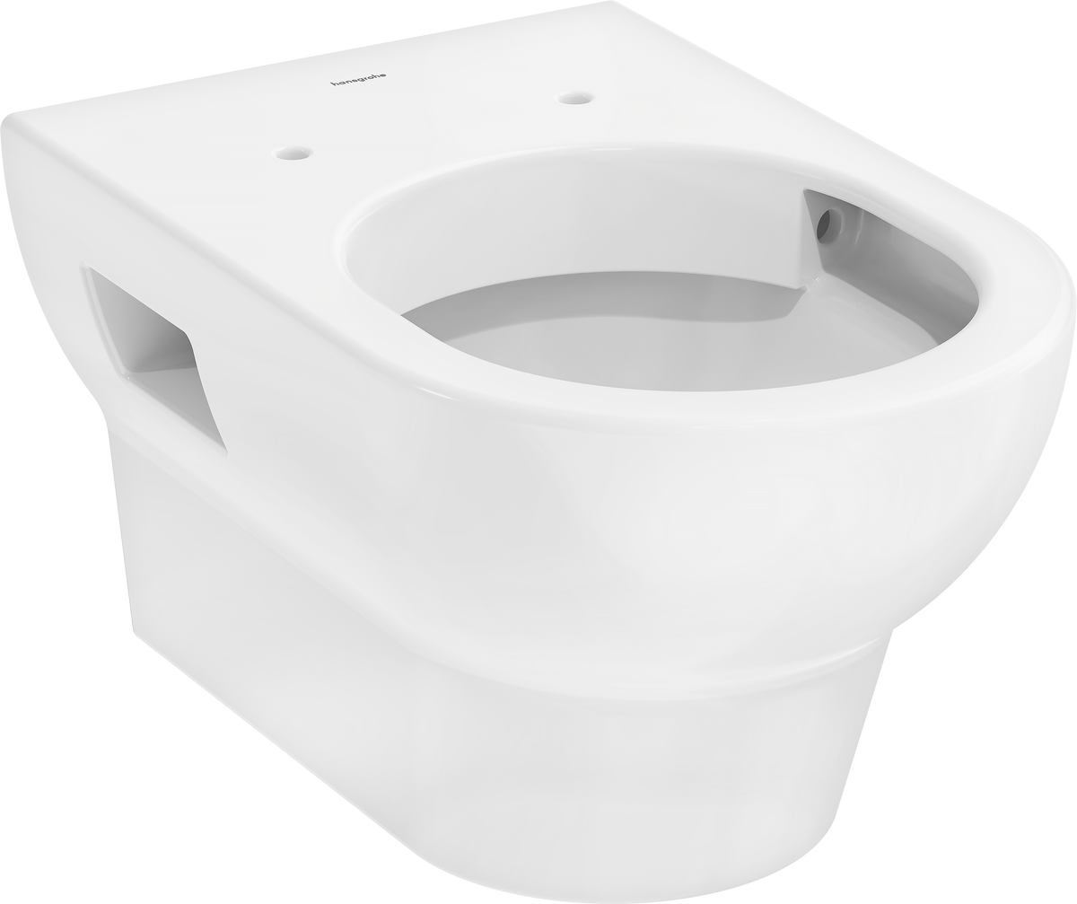 אסלה תלויה הנס גרואה Hansgrohe GladeLake S Wall hung WC AquaChannel Flush