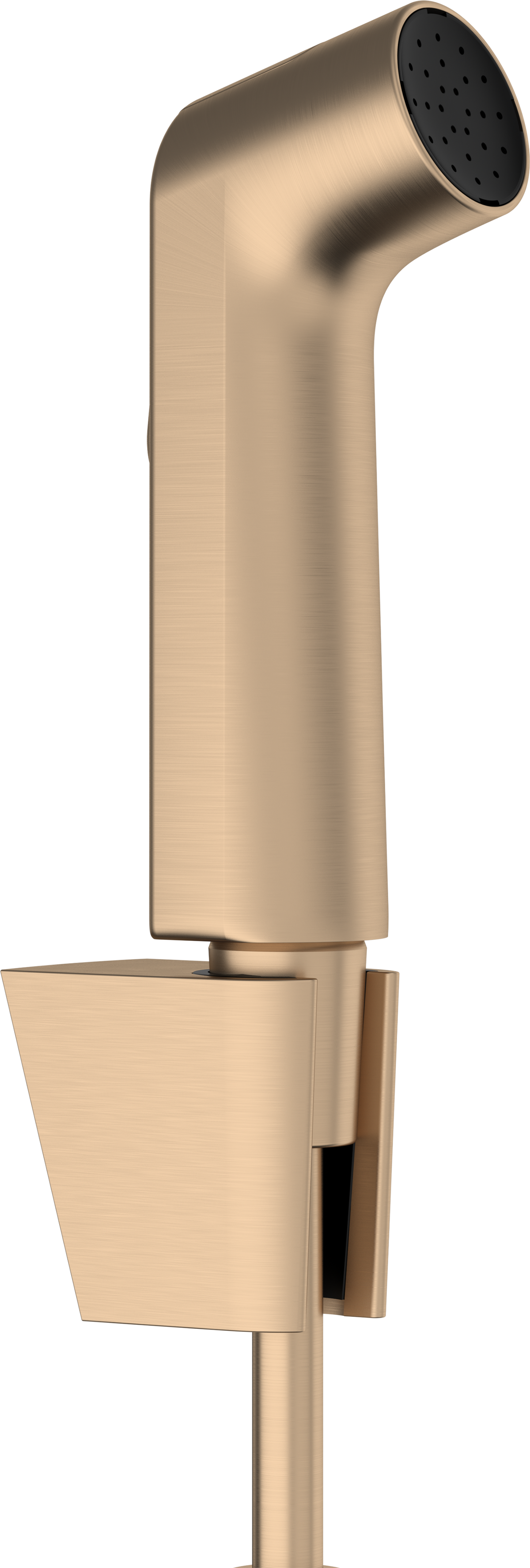 Bidette hand shower 1jet S EcoSmart with Porter S shower holder and shower hose ברז לבידה כולל מאחז וצינור