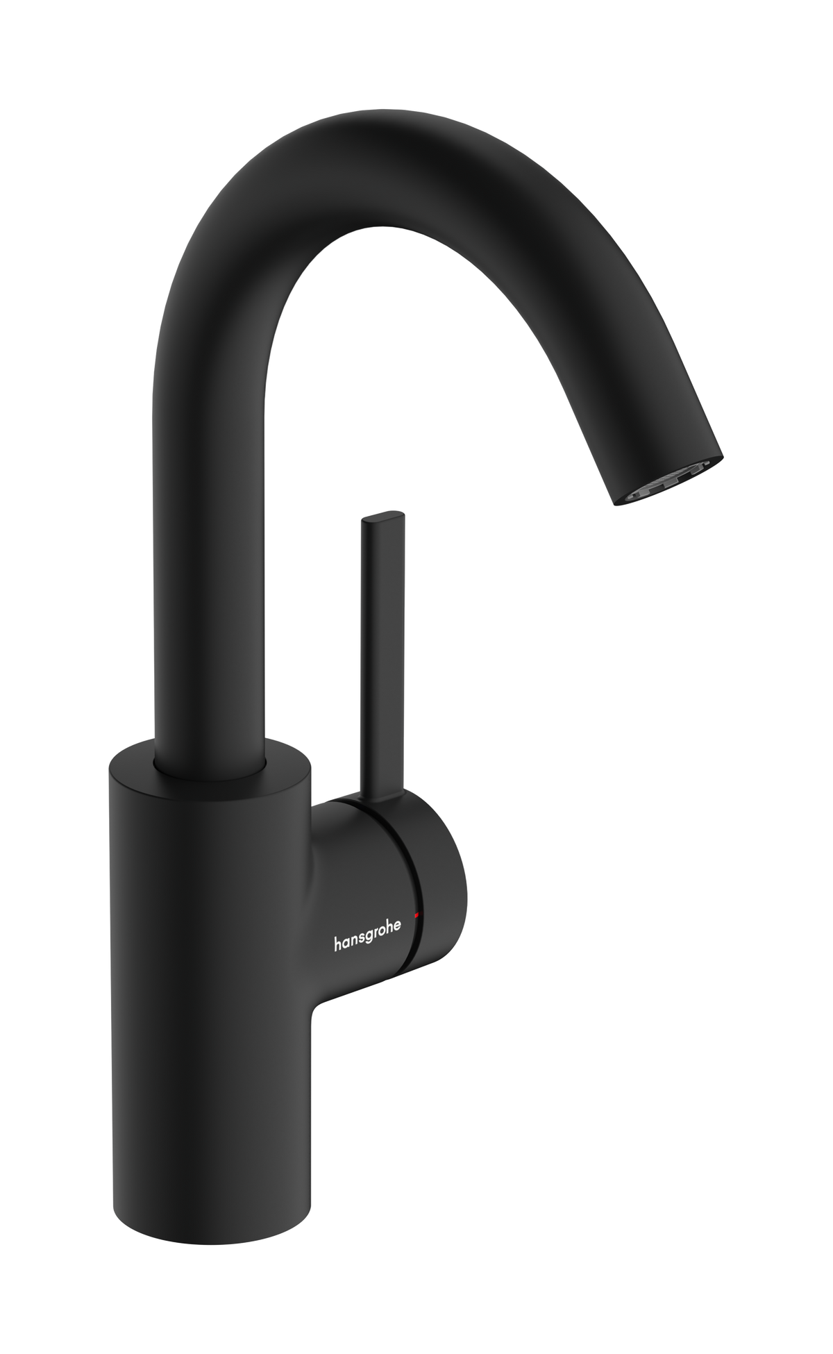 Hansgrohe Zesis S Single lever basin mixer 210 CoolStart with swivel spout without waste set Matt Black 74741670