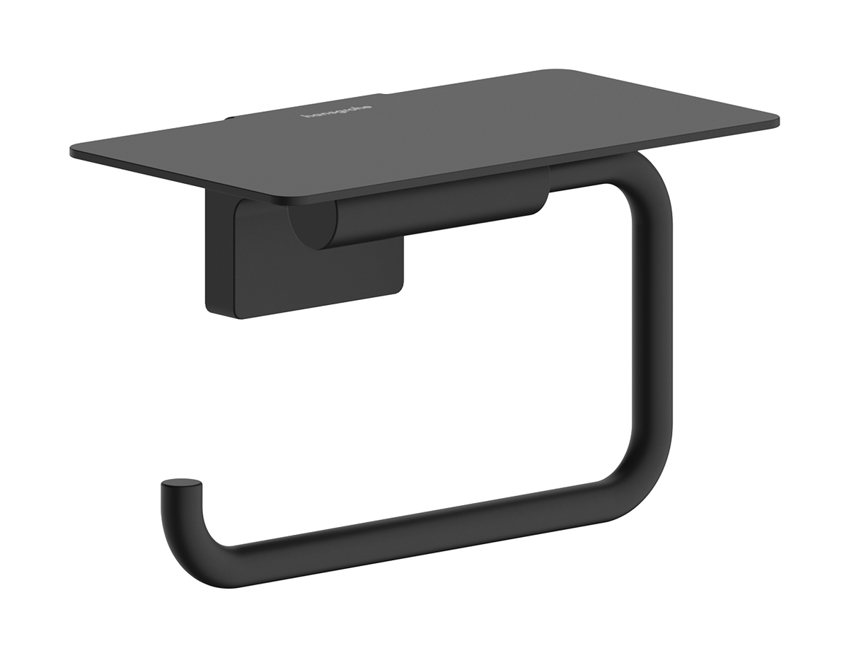 AddStoris S Roll holder with shelf