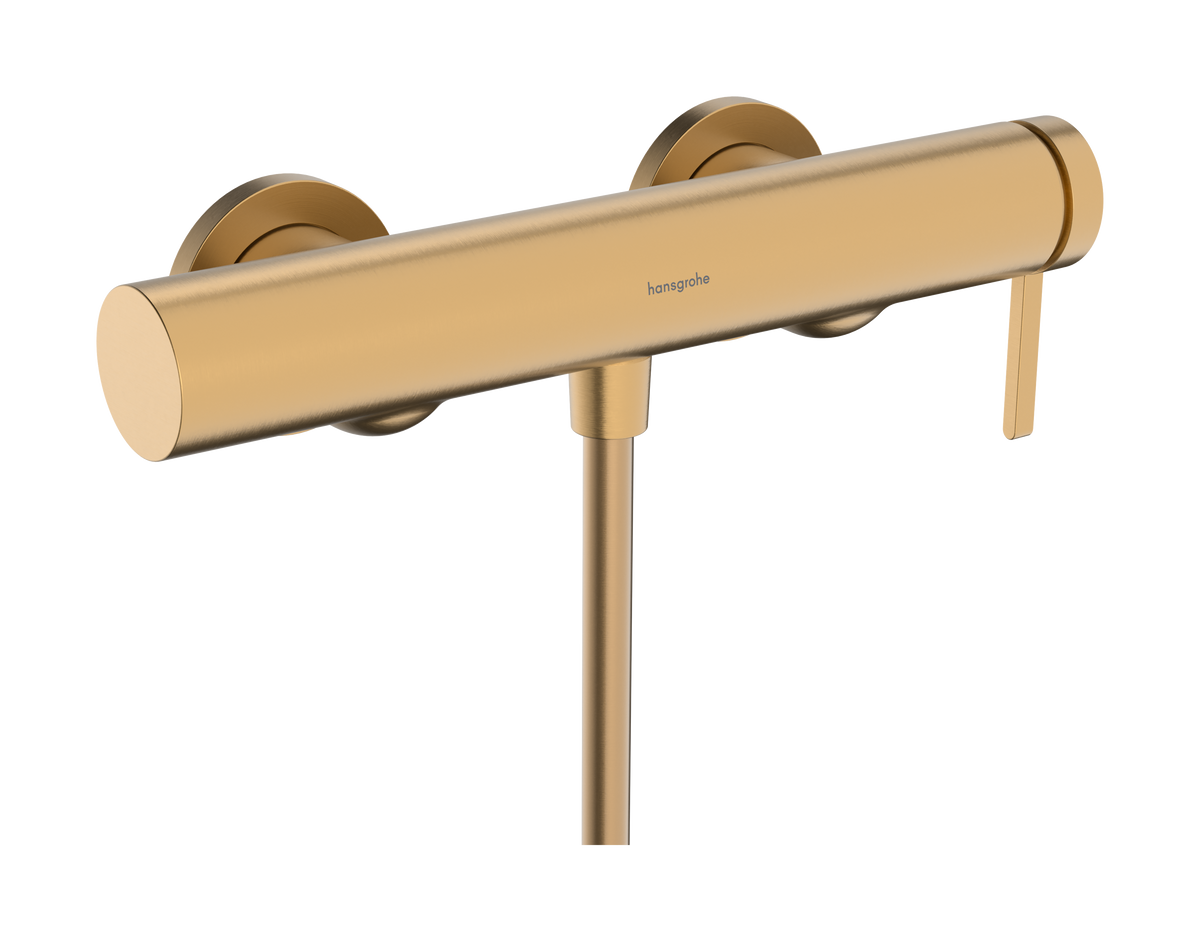 Hansgrohe Finoris Single lever shower mixer for exposed installation Brushed Bronze 76620140