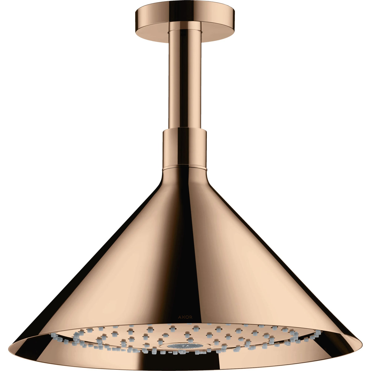 ראש מקלחת תקרתי מעוצב AXOR Showers/Front Overhead shower 240 2jet with ceiling connector