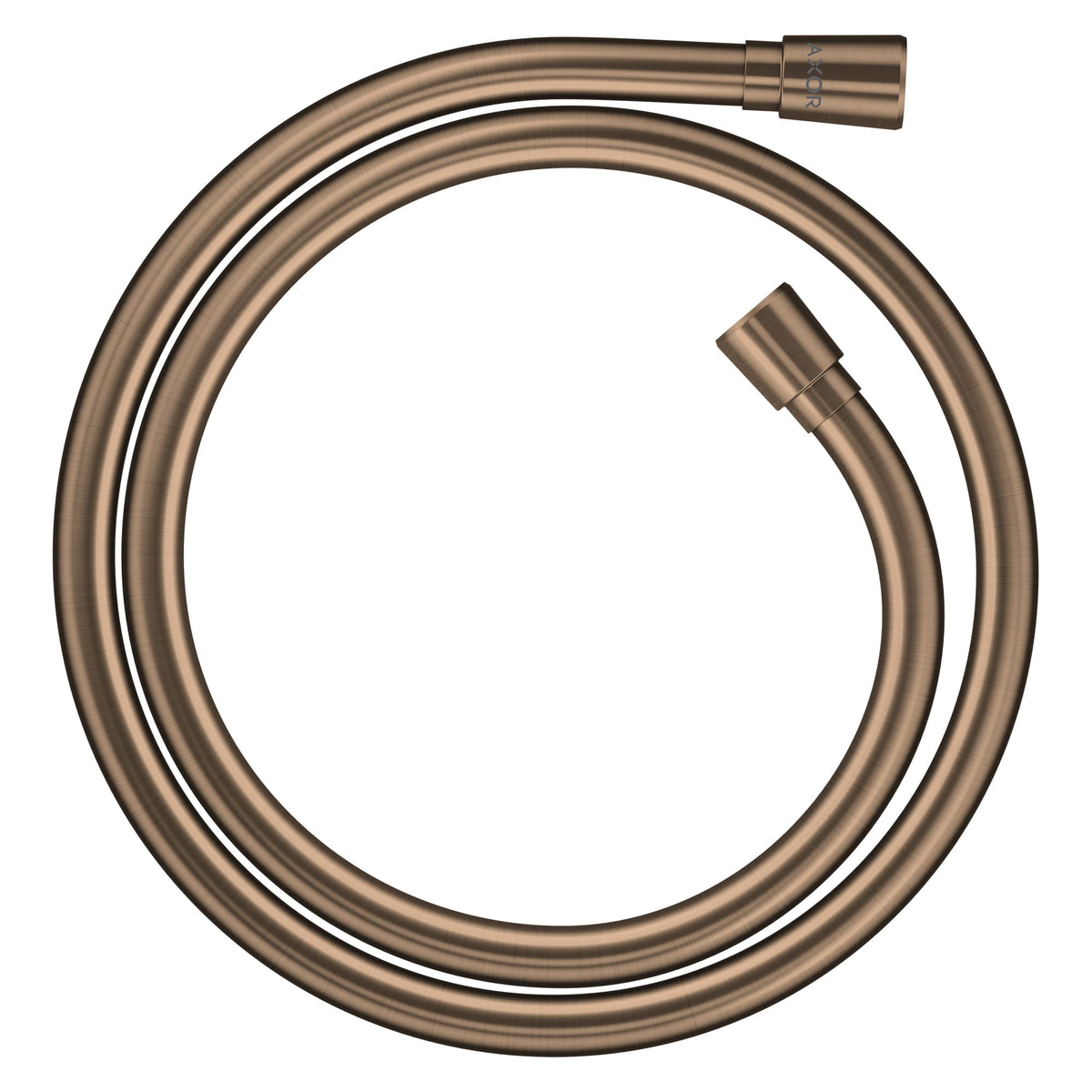 AXOR ShowerSolutions Metal effect shower hose 1.25 m with conical nuts