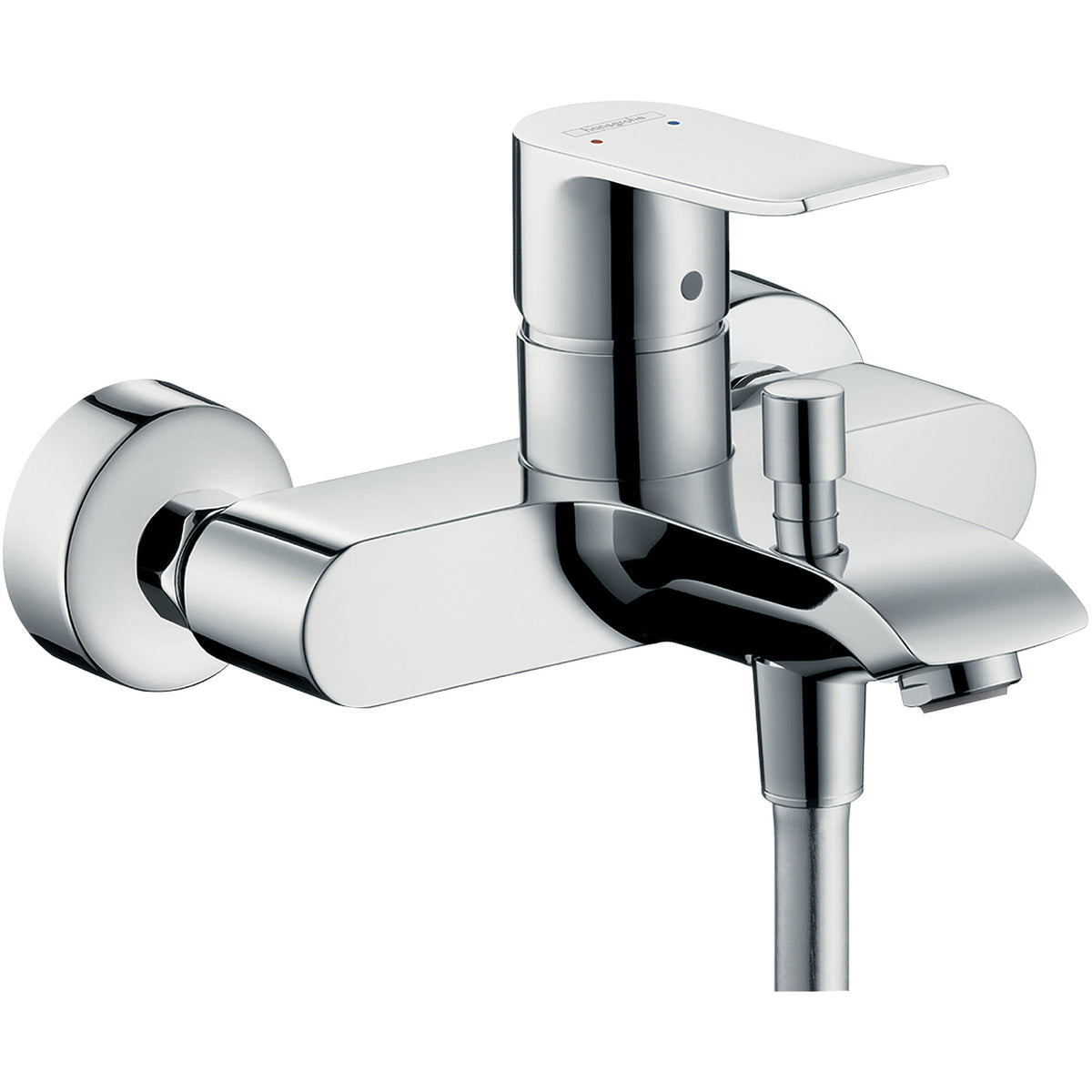 סוללה חיצונית + פיית מילוי לאמבט  סד' מטריסMetris Single lever bath mixer for exposed installation