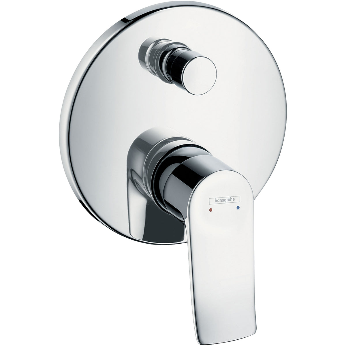 Metris Single lever bath mixer for concealed installation with integrated security combination according to EN1717 for iBox universal