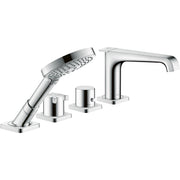ברז אמבטיה 4 חורים אקסור AXOR Citterio E 4-hole tile mounted thermostatic bath mixer