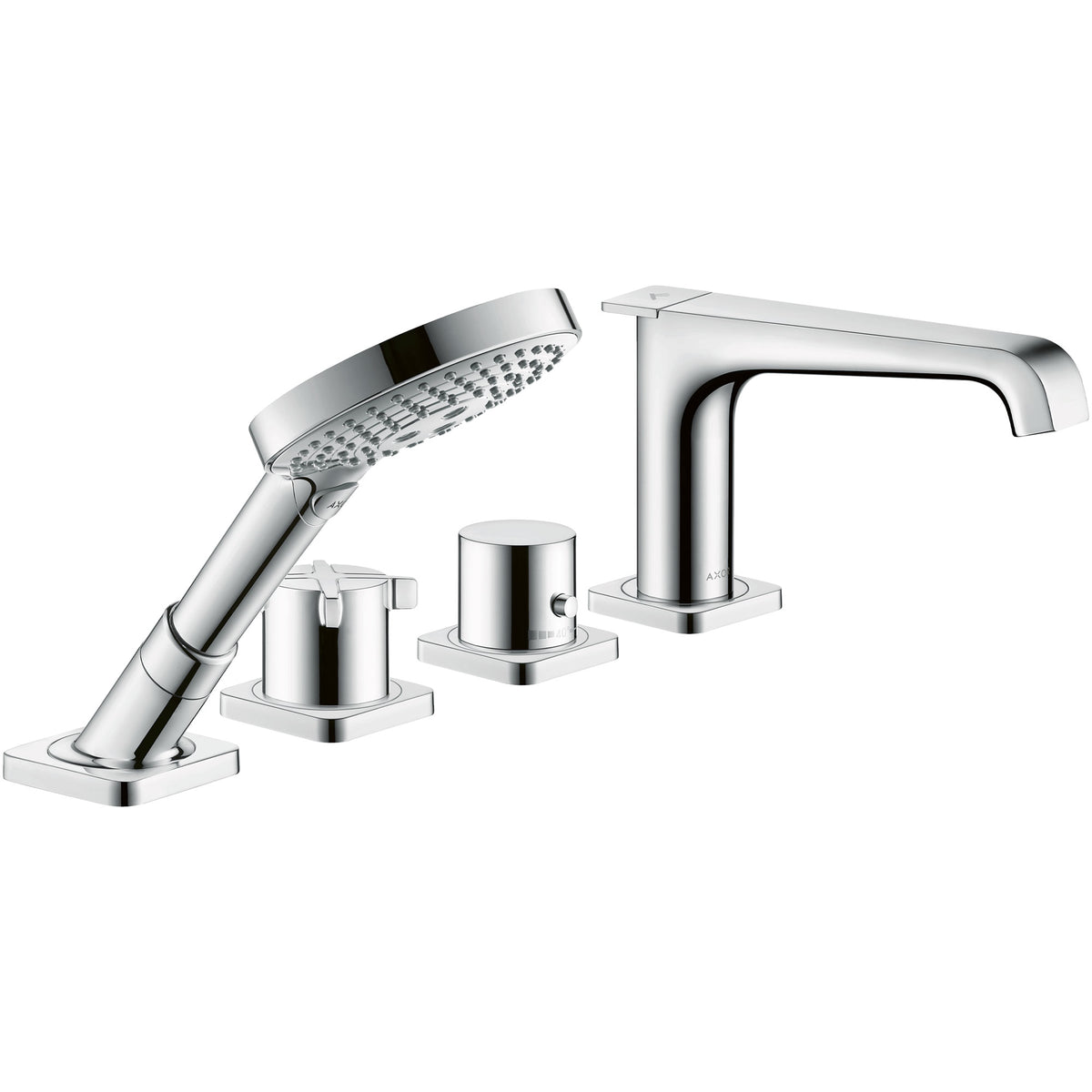 ברז אמבטיה 4 חורים אקסור AXOR Citterio E 4-hole tile mounted thermostatic bath mixer