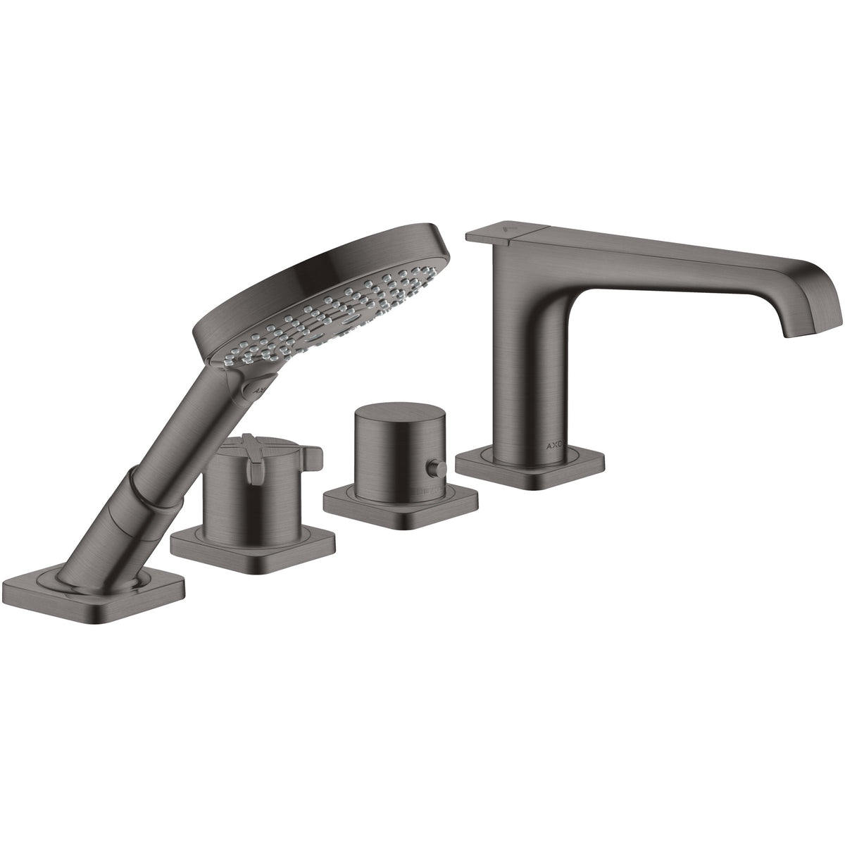 ברז אמבטיה 4 חורים אקסור AXOR Citterio E 4-hole tile mounted thermostatic bath mixer