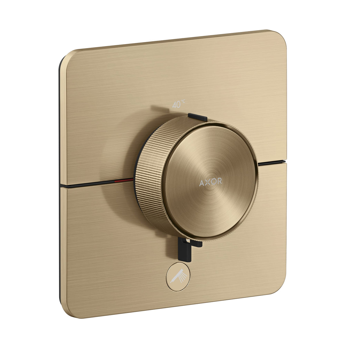 תרמוסטט בלבד  ShowerSelect AXOR IDAXOR ShowerSelect ID Thermostat HighFlow for concealed installation SoftSquare for 1 function and additional outlet