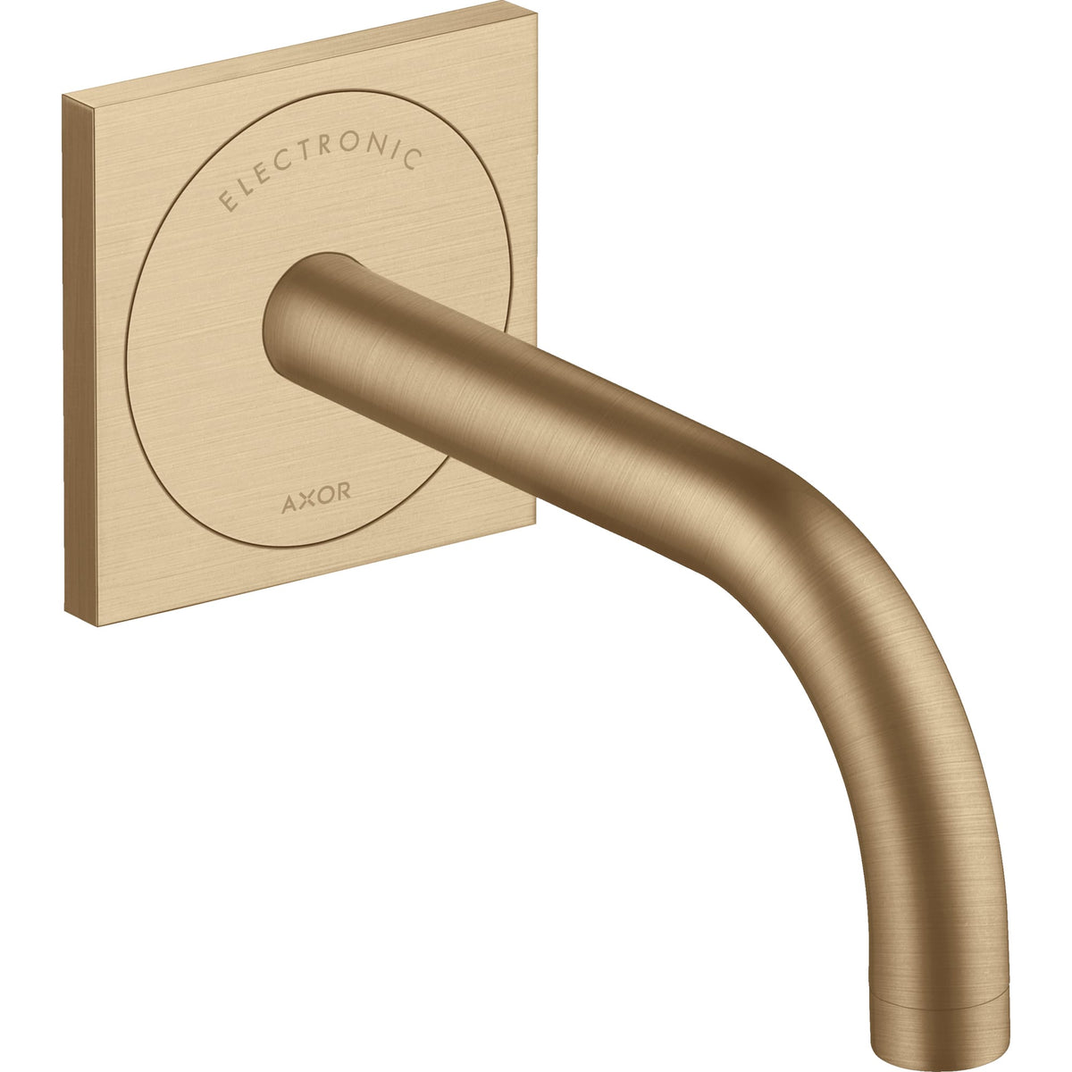 סוללת פרח אלקטרוני מהקיר AX UnoAXOR Uno Electronic basin mixer for concealed installation wall-mounted with spout 165 mm