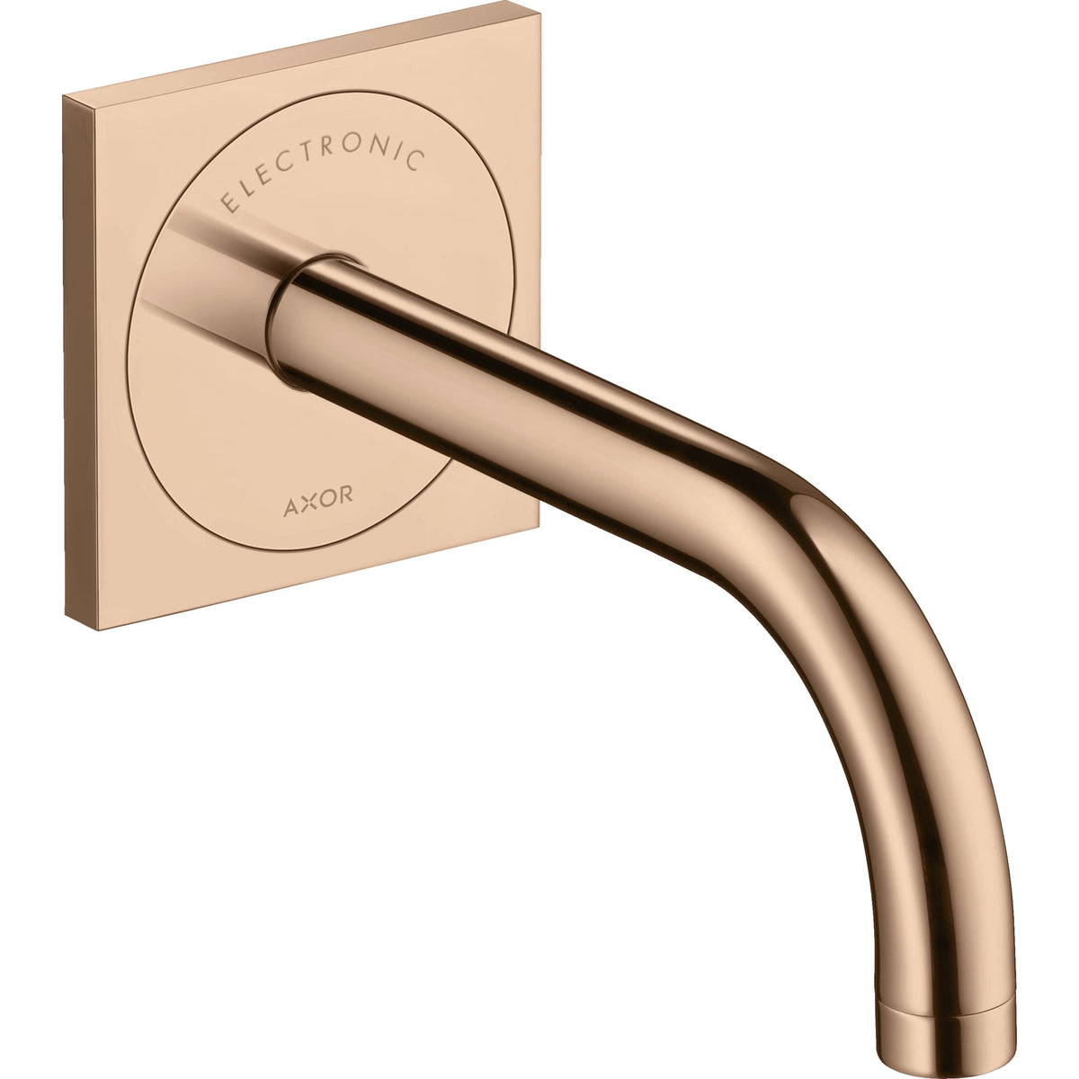סוללת פרח אלקטרוני מהקיר AX UnoAXOR Uno Electronic basin mixer for concealed installation wall-mounted with spout 165 mm