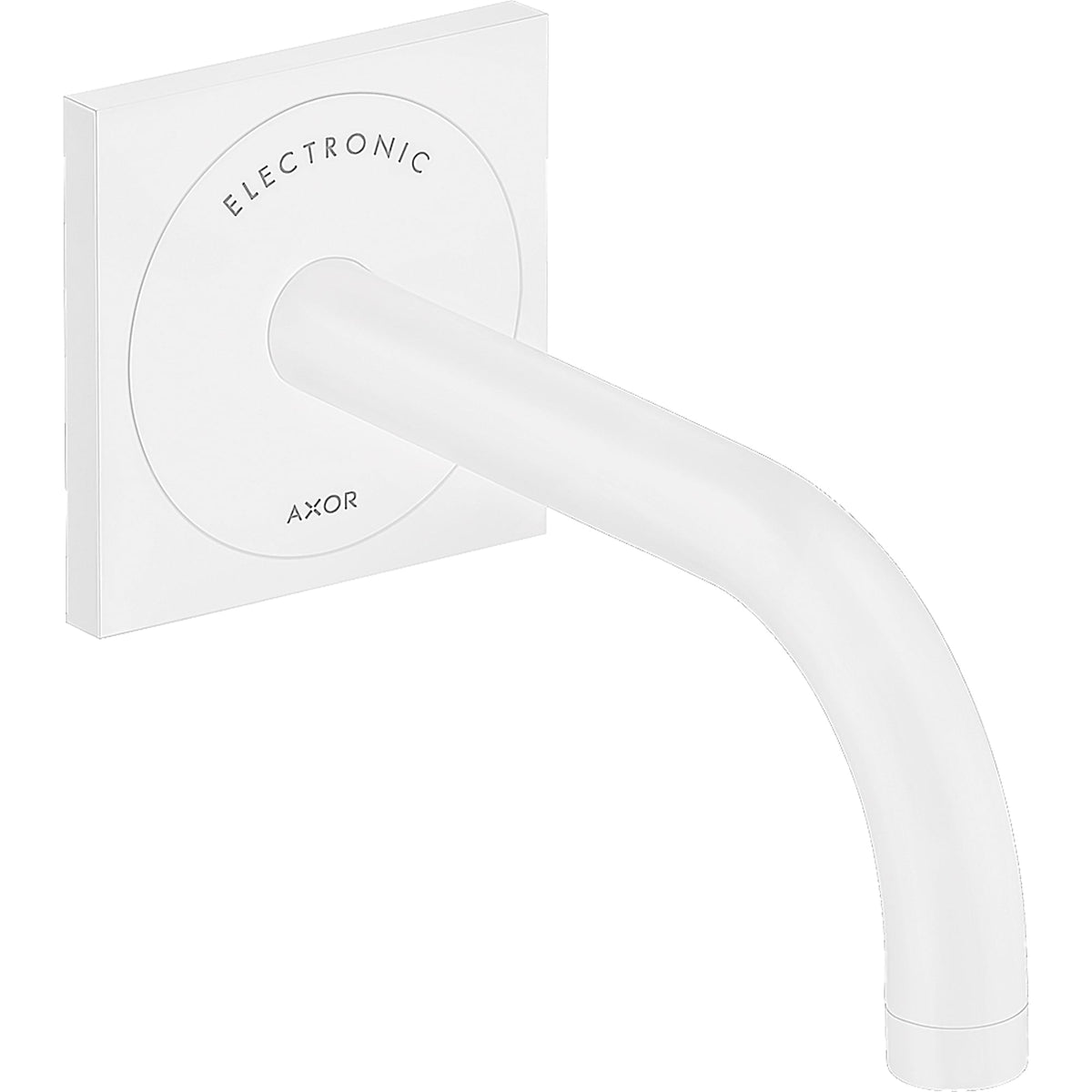 סוללת פרח אלקטרוני מהקיר AX UnoAXOR Uno Electronic basin mixer for concealed installation wall-mounted with spout 165 mm