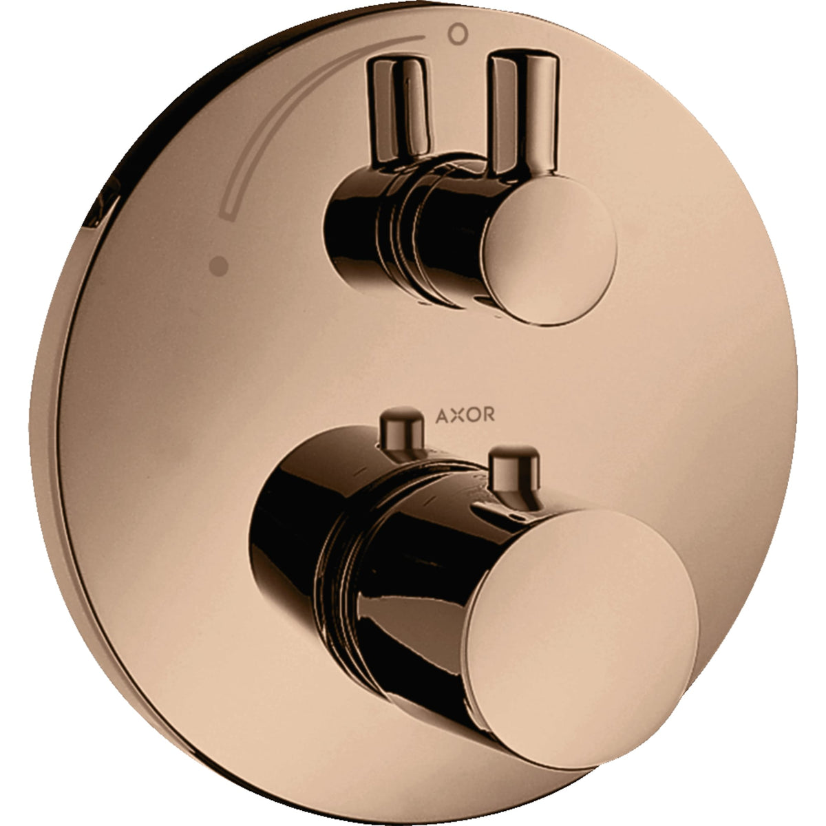 כיסוי חיצוני לתרמוסטט ברז ניתוק 3 דרך AXOR Uno Thermostat for concealed installation with shut-off valve