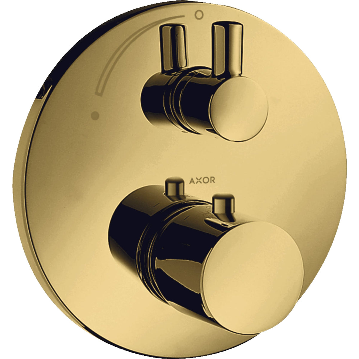 כיסוי חיצוני לתרמוסטט ברז ניתוק 3 דרך AXOR Uno Thermostat for concealed installation with shut-off valve